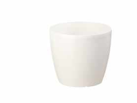 Osłonka doniczkowa Magnolia 15,5 cm kremowa LAMELA