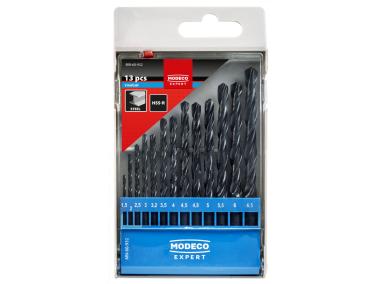 Zdjęcie: Wiertła walcowe do metalu hss 13 sztuk, 15-65 mm MODECO EXPERT