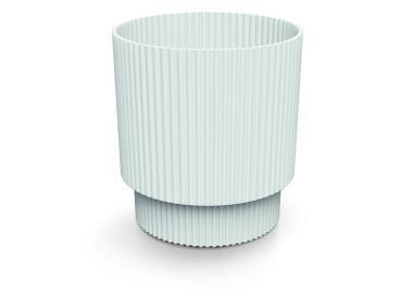 Zdjęcie: Doniczka Milly Round biały, wysokość 13,8 cm PROSPERPLAST