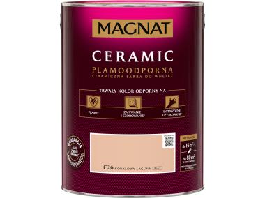 Zdjęcie: Farba Ceramic koralowa laguna C26 5L MAGNAT
