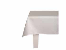 Obrus żakardowy Diamante 150x300 cm biały BBK