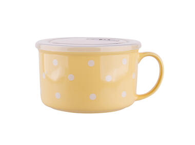 Zdjęcie: Lunch Box z uchem 680ml z pokrywą hermetyczną waniliowy ALTOMDESIGN