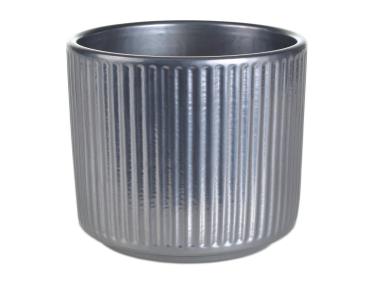 Zdjęcie: Osłonka doniczkowa Cylinder 995 - 14 cm chrom CERMAX