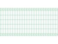 Panel ogrodzeniowy 1,23x2,5 m ocynk + ral6005, 75x200 mm oczko POLBRAM