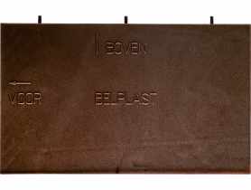 Puszka wentylacyjna do ścian warstwowych instalowana pionowo między cegłami brązowa 1 szt. RAWLPLUG