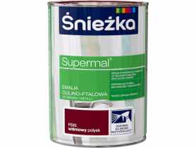 Emalia Supermal wiśniowy F595 0,8L ŚNIEŻKA