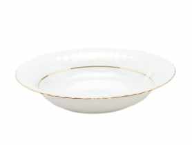 Talerz głęboki Iwona 22 cm PORCELANA CHODZIEŻ