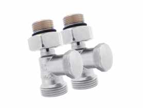 Przyłącze grzejnikowe na zawieszce, dolne proste 1/2" CALIDO