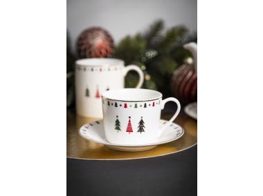 Zdjęcie: Filiżanka 230 ml Modern Tree ze spodkiem 14,5 cm ALTOM DESIGN