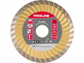 Tarcza diam. super turbo (mat.bud) 125*2.3*7.4*22.2 PROLINE