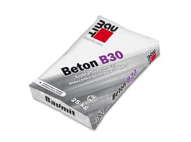 Zdjęcie: Mieszanka betonowa Beton B30 - 25 kg gotowa BAUMIT