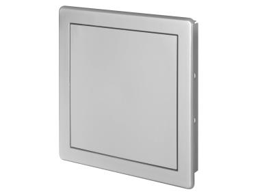 Zdjęcie: Drzwiczki rewizyjne plastikowe 20x20 cm satyna srebrna AWENTA