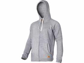 Bluza z kapturem i suwakiem szara, 2XL, CE, LAHTI PRO