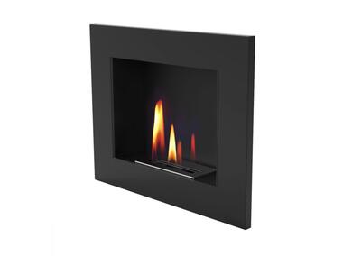 Zdjęcie: Biokominek Uniflam 50x40 cm czarny mat podwójna wkładka BIO2-50x40 PARKANEX