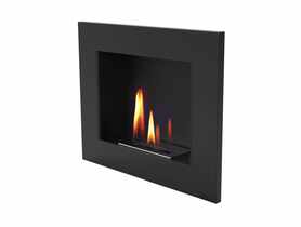 Biokominek Uniflam 50x40 cm czarny mat podwójna wkładka BIO2-50x40 PARKANEX