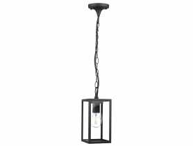 Lampa ogrodowa Malmo E27 wiszaca 88 cm czarna POLUX