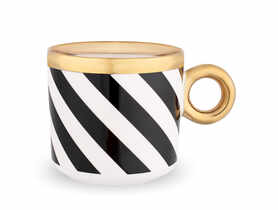 Kubek Palazzo 350 ml dekorowany pasy B ALTOMDESIGN