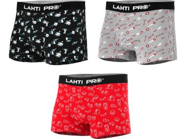 Zdjęcie: Bokserki męskie z drukowanym motywem mix, 3 pary, "2XL", LAHTI PRO