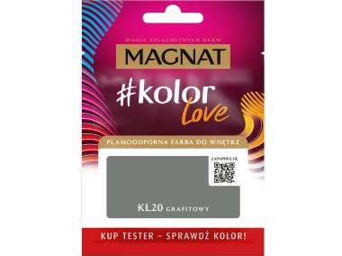 Zdjęcie: Farba kolorLove test KL20 grafitowy 25ml MAGNAT