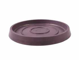 Podstawka pod doniczkę z kompozytu 15x1,8 cm fioletowa TIN TOURS