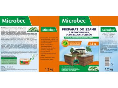 Zdjęcie: Preparat do szamb Microbec Ultra 1,2 kg eukaliptus BROS