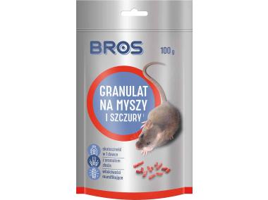 Zdjęcie: Granulat na myszy i szczury 100 g BROS