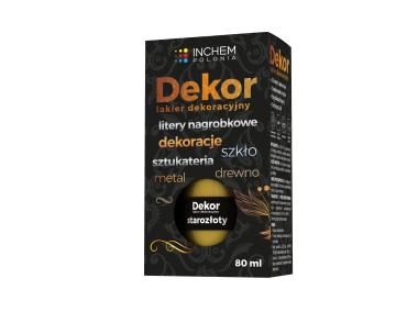 Zdjęcie: Dekor 80 ml starozłoty INCHEM POLONIA