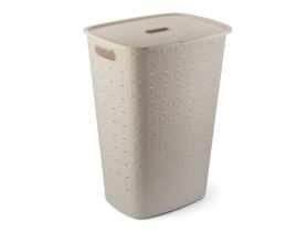 Kosz na pranie Softex 56 L kremowy CURVER