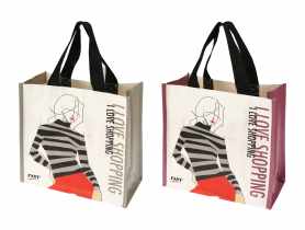 Torba zakupowa Love Shopping 27x15x26 cm RAVI
