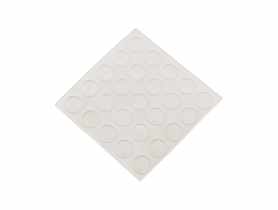 Odbojnik meblowy silikonowy 7 x 1,5 mm, 25 sztuk STAHL