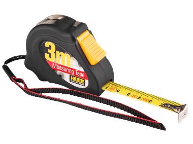 Zdjęcie: Miara zwijana 3 m -16 mm blister HARDY