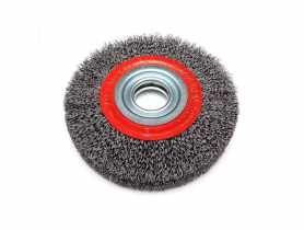 Szczotka druciana tarczowa 125 mm DEDRA
