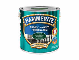 Farba do metalu 2,5 L ciemnozielony półmat HAMMERITE