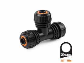 Trójnik do połączenia węża 1/2" Black Line BRADAS