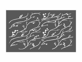 Przęsło Melania 2,00 m, 1,50 m, stal ocynk+RAL7016 struktura POLBRAM