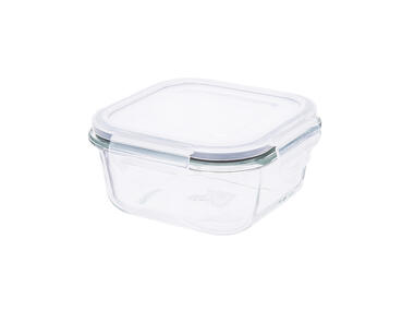Zdjęcie: Pojemnik z pokrywką kwadratowy 0,45 L 13,6x13,6x6,5 cm Fresh ALTOMDESIGN