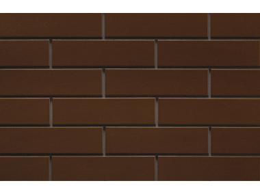 Zdjęcie: Płytka elewacyjna Brązowa szkliwiona 24,5x6,5 cm CERRAD