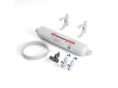 Zdjęcie: Zestaw startowy z wkładem filtrującym 2,5" z aktywnym węglem impregnowanym srebrem przyłącze Q FERRO