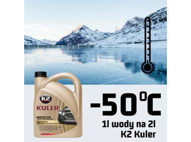 Zdjęcie: Koncentrat płynu do chłodnic 4 L czerwony K2