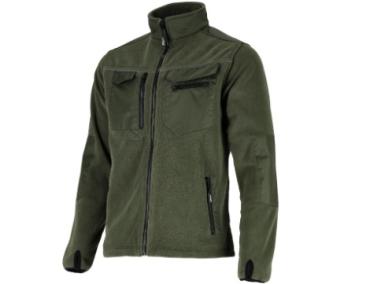 Zdjęcie: Bluza polarowa męska Oxford, rozmiar 4XL oliwkowy STALCO PERFECT