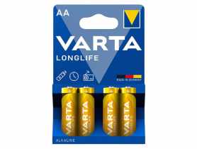 Baterie alkaliczne Longlife LR6/AA 4 sztuki VARTA