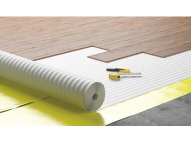 Zdjęcie: Podkład pod panele Basic Roll 1x10 m -2 mm biały CEZAR