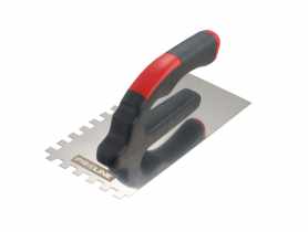 Paca nierdzewna 270x130 mm  ząb 10x10 mm rączka plastikowa PROLINE
