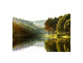 Obraz Canvas 60x80 cm calm lake STYLER