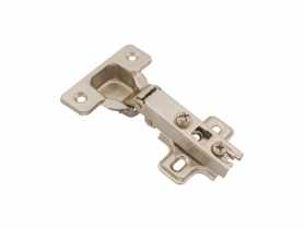 Zawias meblowy puszkowy 35 prosty drzwi nakładane + prowadnik METRO