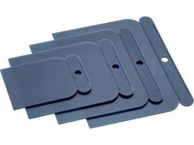 Zdjęcie: Zestaw szpachelek z tworzywa sztucznego 4-częściowy 50/80/100/120 mm CIRET