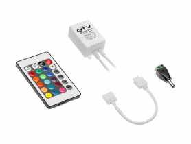 Kontroler RGB mini z pilotem GTV