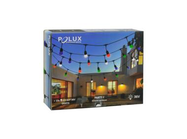 Zdjęcie: Girlanda 6,1 m E27 10xG45 mix multikolor 36V 6 W POLUX