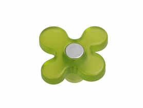 Gałka meblowa DG15 kwiatek zielony GAMET