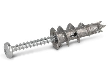 Zdjęcie: Łącznik metalowy R-DRA-02PLUS samowiercący 13x31 mm z wkrętem 4,2x32 mm 100 szt. RAWLPLUG